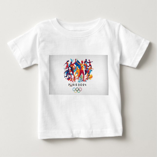 Pour Bébé T-shirt de l'Esprit olympique (Devant)