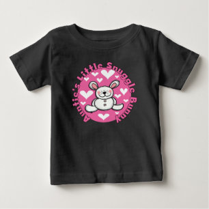 Pour Bébé T-shirt de Little Snuggle Bunny Raglan de tante