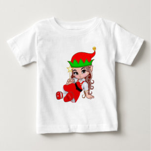Pour Bébé T-Shirt de lutin de fée mignon