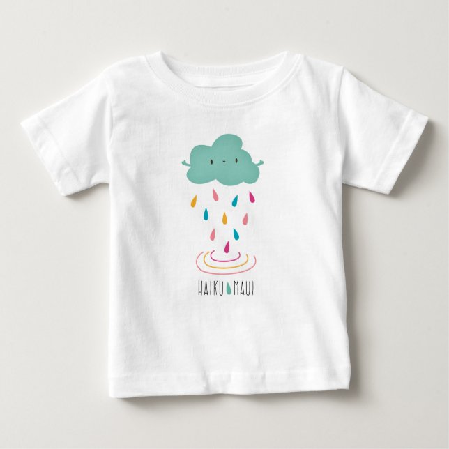 Pour Bébé T-shirt "de Maui de Haiku" (Devant)