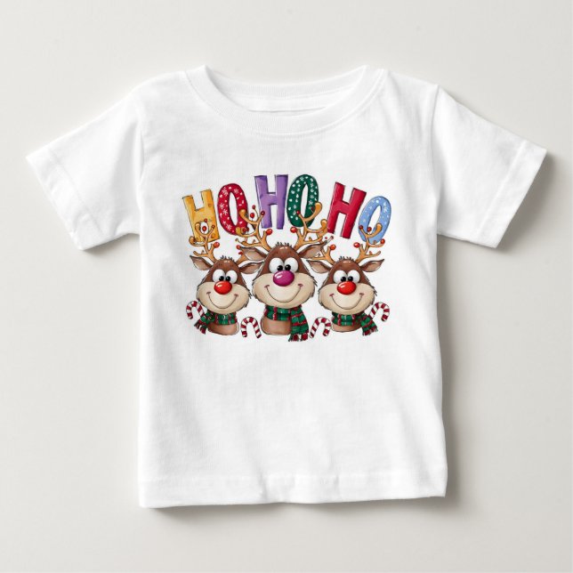 Pour Bébé T-Shirt de Noël (Devant)