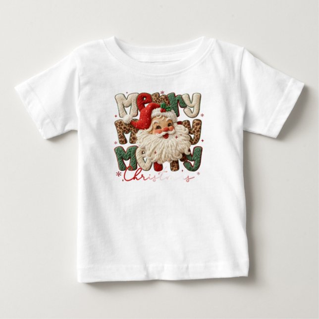 Pour Bébé T-Shirt de Noël (Devant)