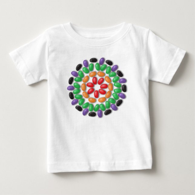 Pour Bébé T-shirt de nourrisson de bonbon mou (Devant)