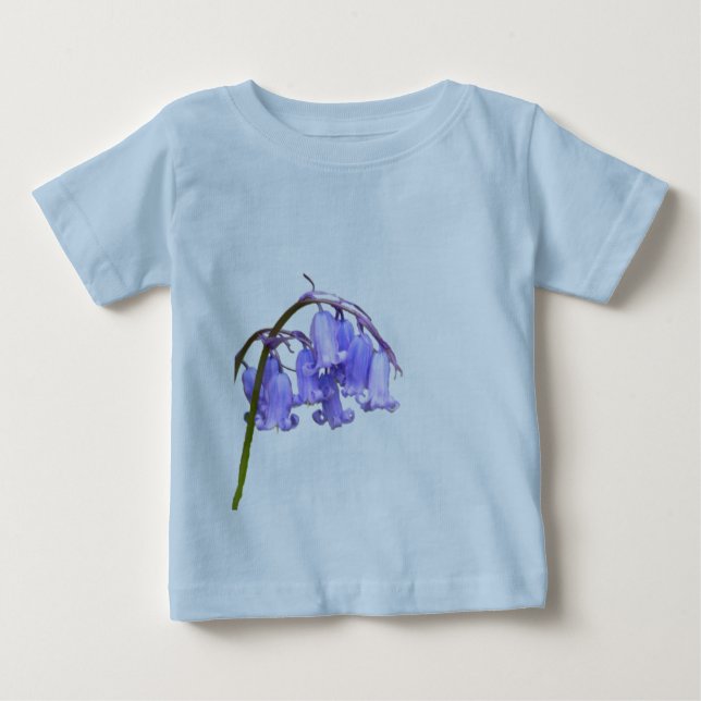Pour Bébé T-shirt de nourrisson de jacinthe des bois (Devant)