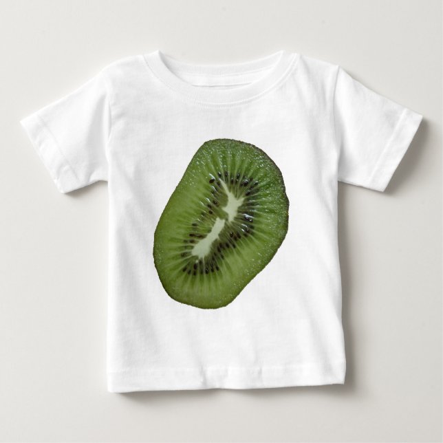 Pour Bébé T-shirt de nourrisson de kiwi de NZ (Devant)