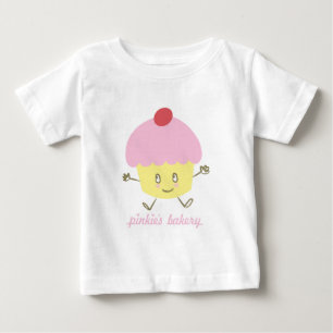 Pour Bébé T-shirt de nourrisson de petit gâteau de la