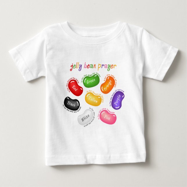 Pour Bébé T-shirt de nourrisson de prière de dragée à la (Devant)