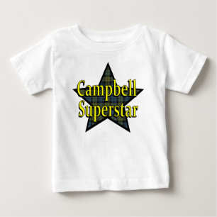 Pour Bébé T-shirt de nourrisson de superstar de Campbell