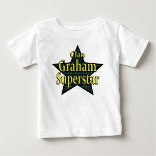 Pour Bébé T-shirt de nourrisson de superstar de Graham de