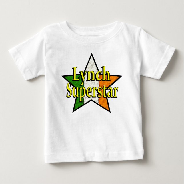 Pour Bébé T-shirt de nourrisson de superstar de Lynch (Devant)