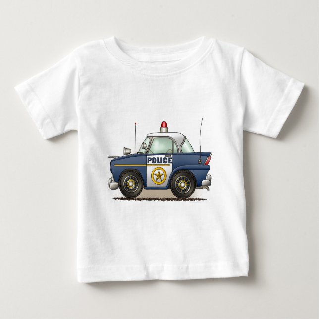 Pour Bébé T-shirt de nourrisson de voiture de cannette de (Devant)