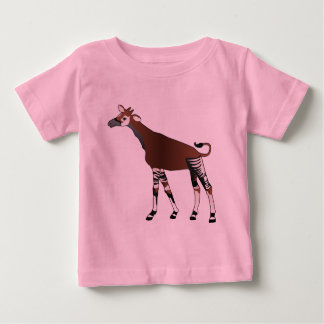 Pour Bébé T-shirt de nourrisson d'okapi