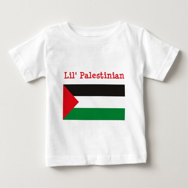 Pour Bébé T-shirt de Palestinien de Lil (Devant)