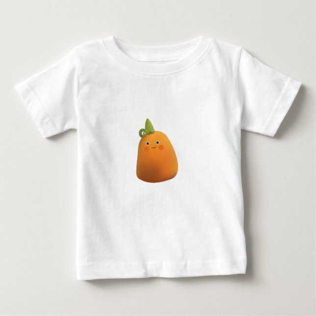 Pour Bébé t-shirt de petites pommes de terre (Devant)