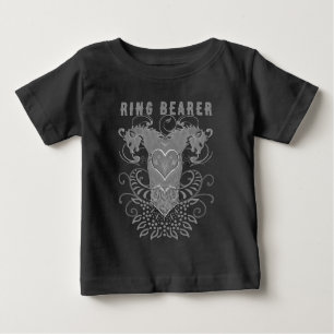 Pour Bébé T-shirt de porteur de bague Lion Rampant Vintage G