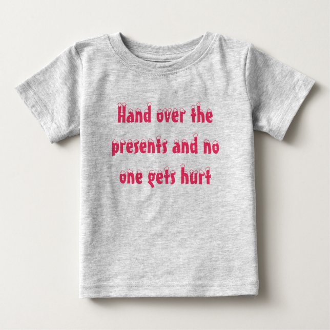 Pour Bébé T-shirt de présents (Devant)