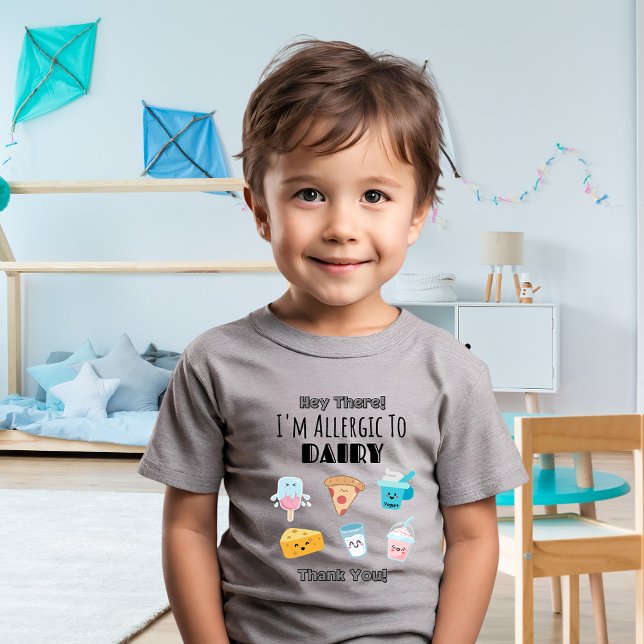 Pour Bébé T-shirt de sensibilisation à l'allergie | Alerte a (Créateur téléchargé)