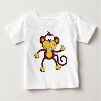 Pour Bébé T-shirt de singe