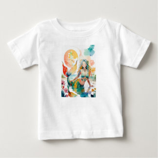 Pour Bébé T-shirt de sirène