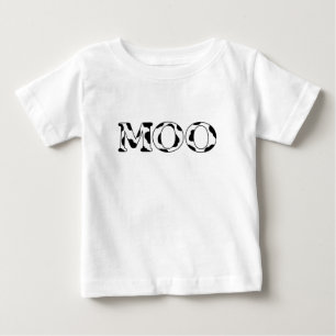 Pour Bébé T-shirt de vache à MOO