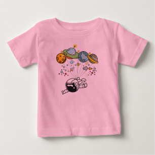 Pour Bébé T-shirt de voyage dans l'espace d'astronaute -