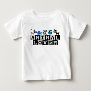 Pour Bébé T-shirt d'enfant en bas âge d'amoureux des animau