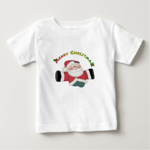 Pour Bébé T-shirt d'enfants en bas âge de Père Noël de