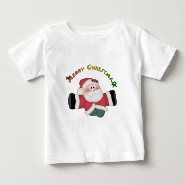 Pour Bébé T-shirt d'enfants en bas âge de Père Noël de (Devant)