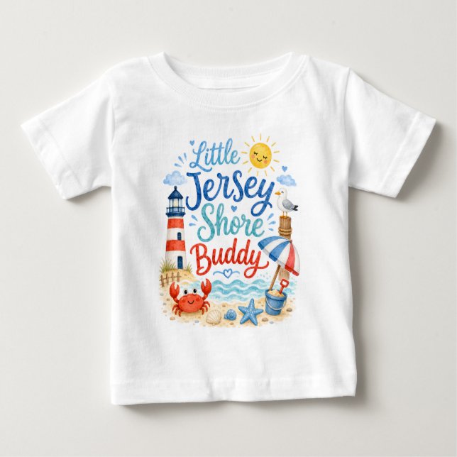 Pour Bébé T-shirt des garçons du Jersey Shore (Devant)