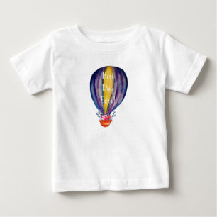 Pour Bébé T-shirt d'été cool Hot Air Balloon
