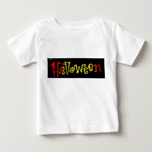 Pour Bébé T-shirt d'Halloween (Devant)
