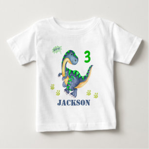 Pour Bébé T-shirt Dino T-shirt Dinosaur T-shirt Dino