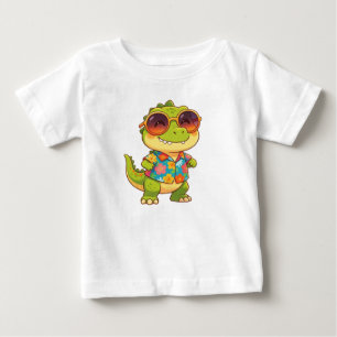 Pour Bébé T-shirt dinosaure