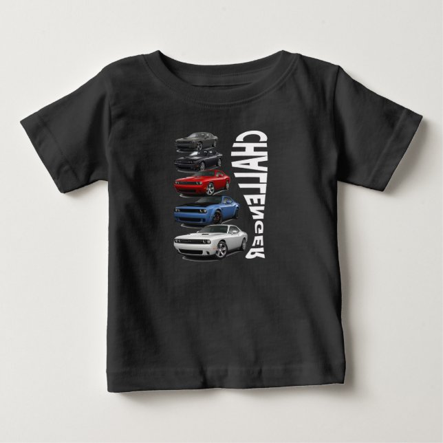 Pour Bébé T-Shirt Dodge Challenger SRT (Devant)