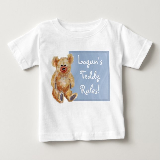 Pour Bébé T-shirt d'ours de nounours (Devant)