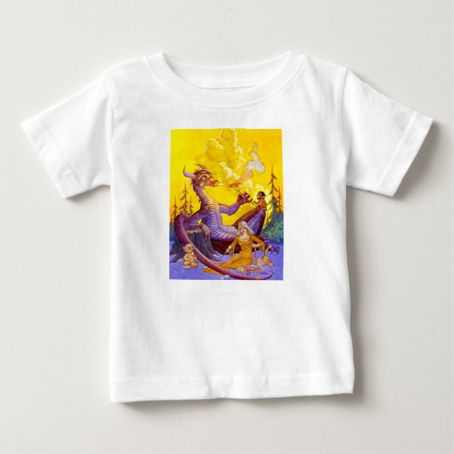 Pour Bébé T-shirt Dragon Cookout Toddler (Devant)
