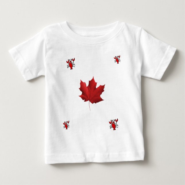 Pour Bébé T-shirt du homard de l'enfant (Devant)