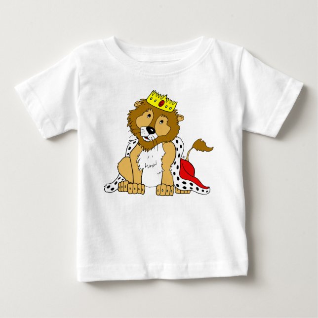 Pour Bébé T-shirt du Lion royal (Devant)