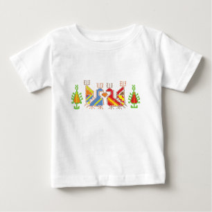 Pour Bébé T-shirt du Motif géométrique natif Toddler