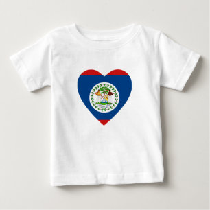 Pour Bébé T-shirt du pavillon du Belize