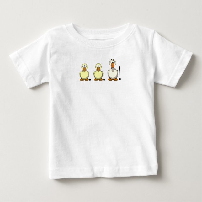 Pour Bébé T-shirt Duck Duck Goose Baby (Devant)