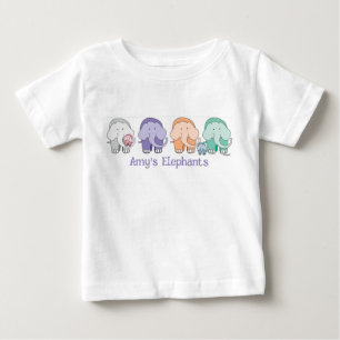 Pour Bébé T-Shirt Éléphant Si Mignon