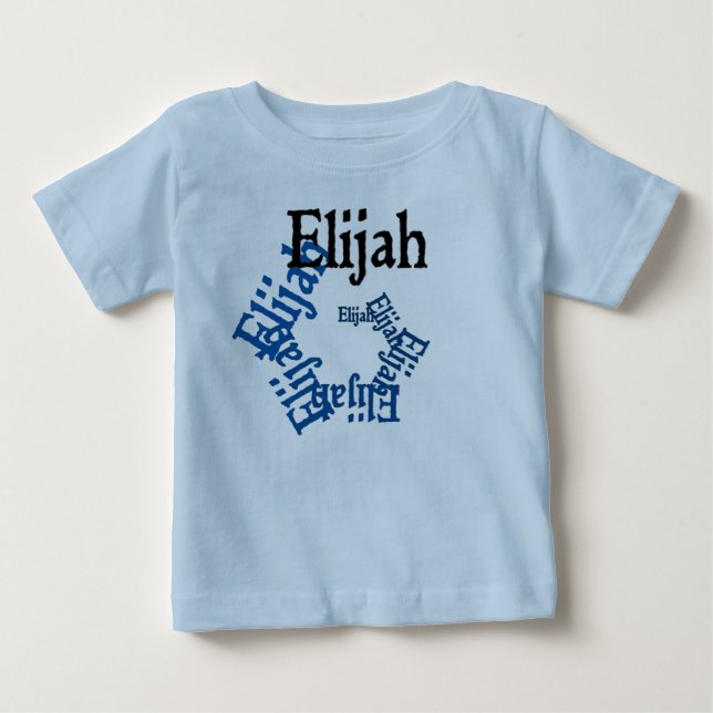 Pour Bébé T-shirt Elijah (Devant)