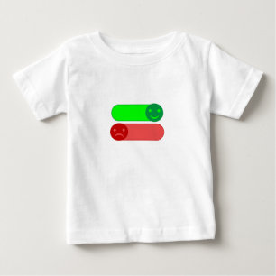 Pour Bébé T-shirt Emoji Baby