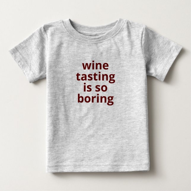 Pour Bébé T-shirt enfant à vin (Devant)