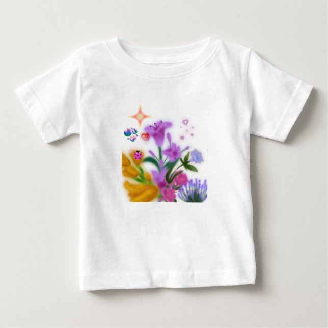 Pour Bébé T-Shirt Enfant Blossom Blur (Devant)