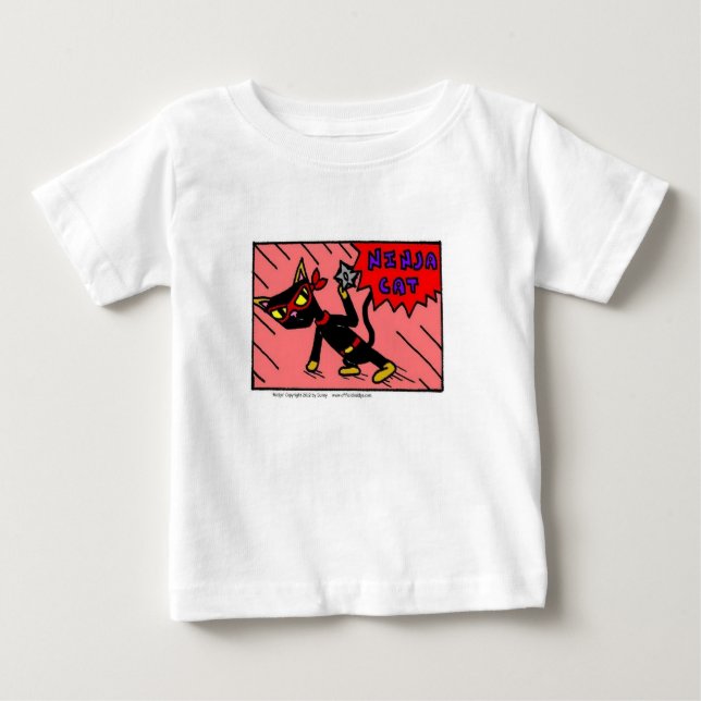 Pour Bébé T-shirt enfant CAT Mel NINJA (Devant)