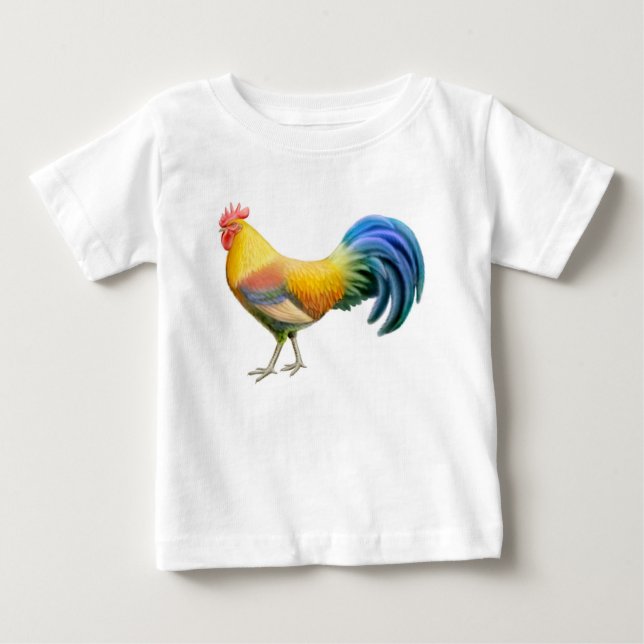 Pour Bébé T-shirt enfant coq Ardenner (Devant)