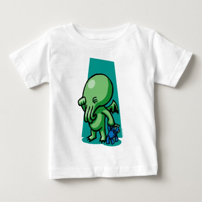 Pour Bébé T-shirt enfant Cthulhu pendant le sommeil (Devant)