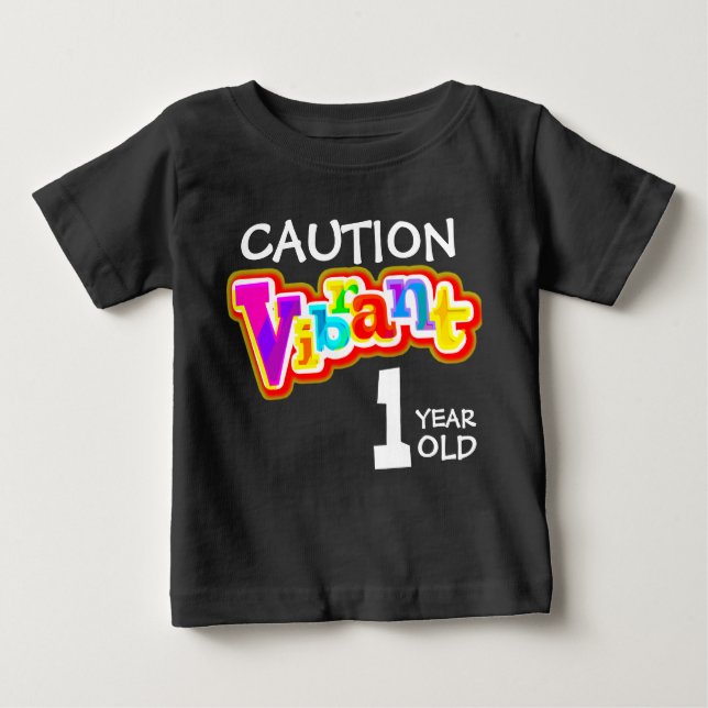 Pour Bébé T-shirt enfant de 1 an, très dynamique (Devant)